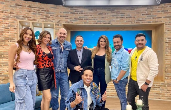 Presentadores de 'Buen día, Colombia'