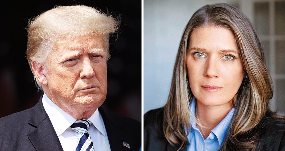 Mary Trump, sobrina del expresidente Donald Trump, presentó su más reciente libro 'The Reckoning'. 