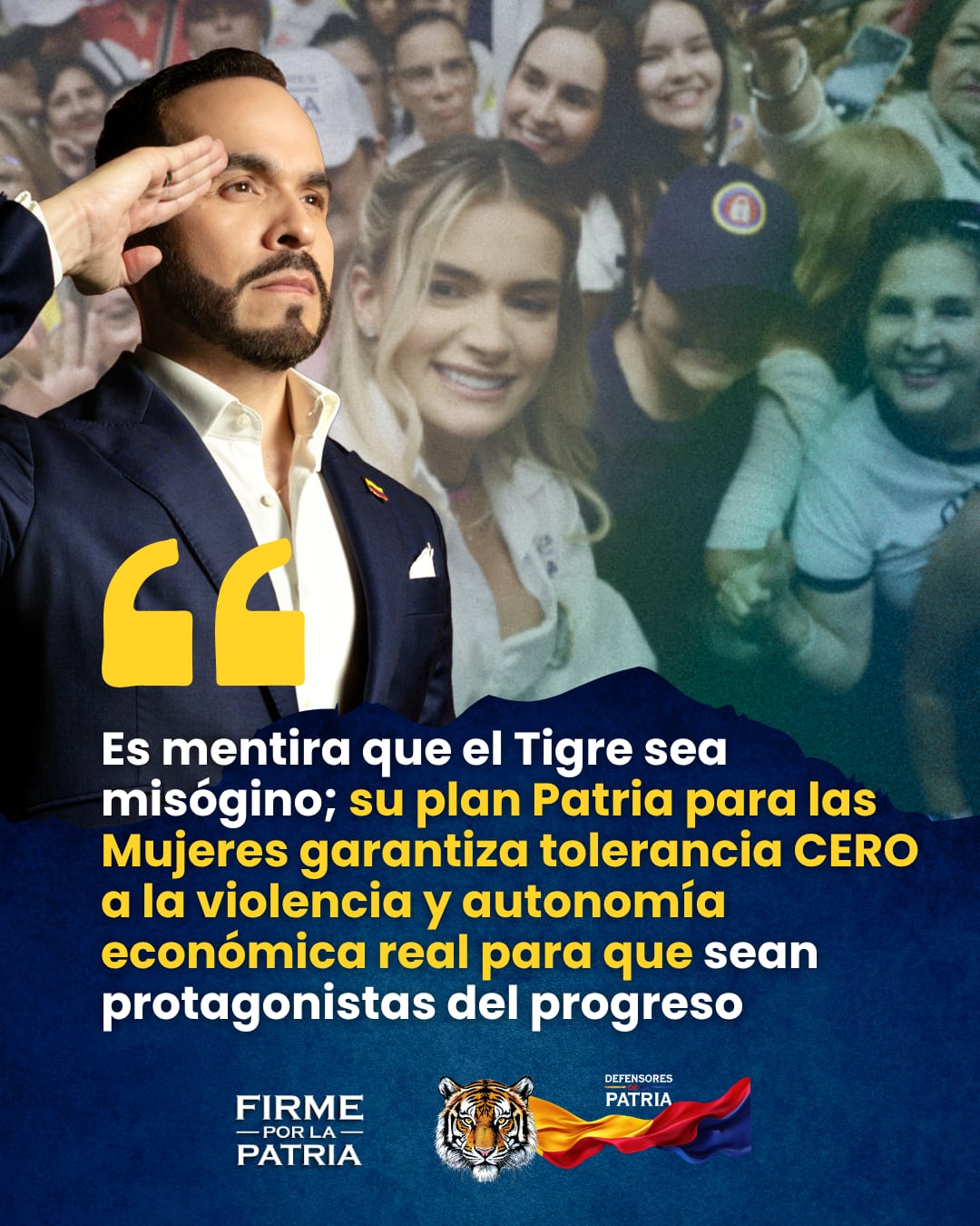 Las propuesta de Abelardo de la Espriella para las mujeres.