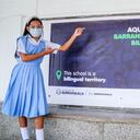 ‘Soy Bilingüe’ conectó a estudiantes del extranjero con estudiantes de Barranquilla.