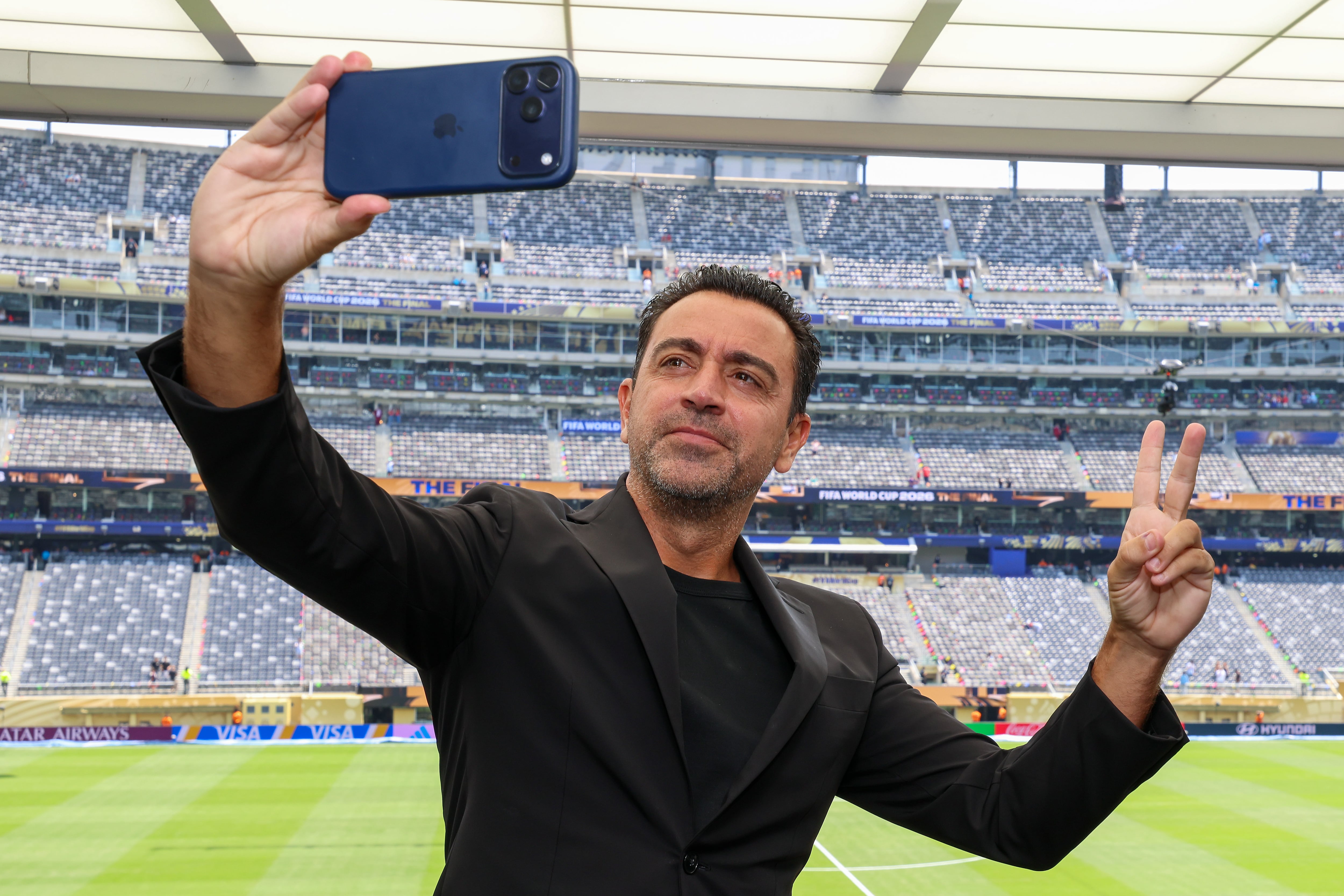 Xavi Hernández asistió a la final del Mundial 2026 donde España se coronó campeona mundial por segunda vez