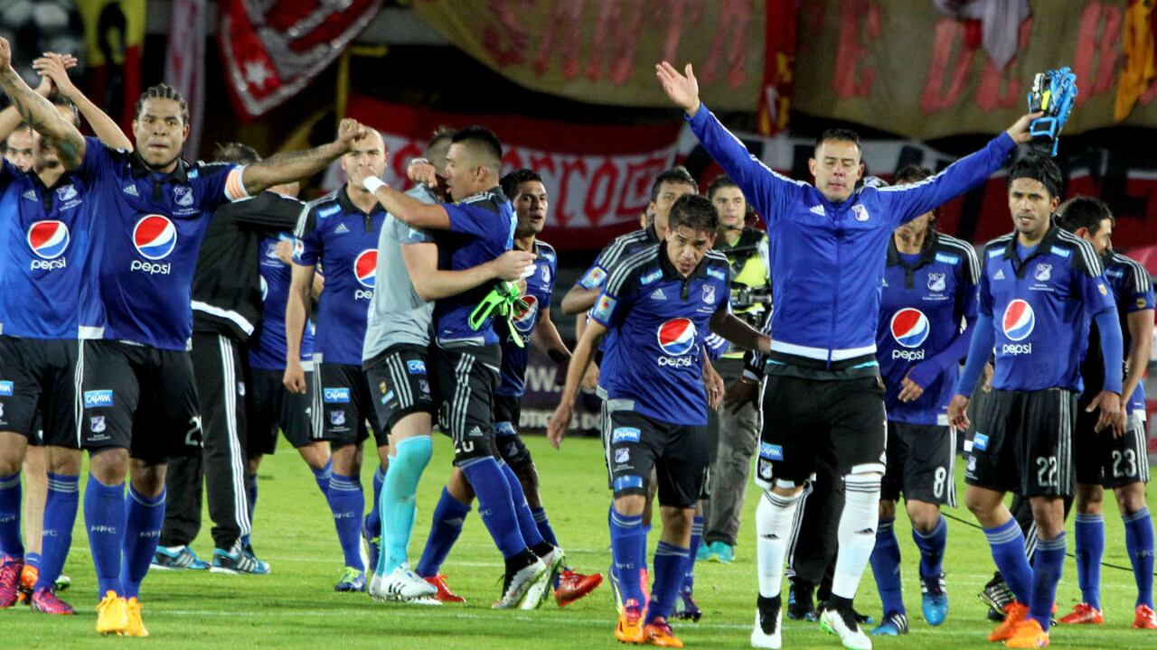 Millonarios festejó su paso a la final.