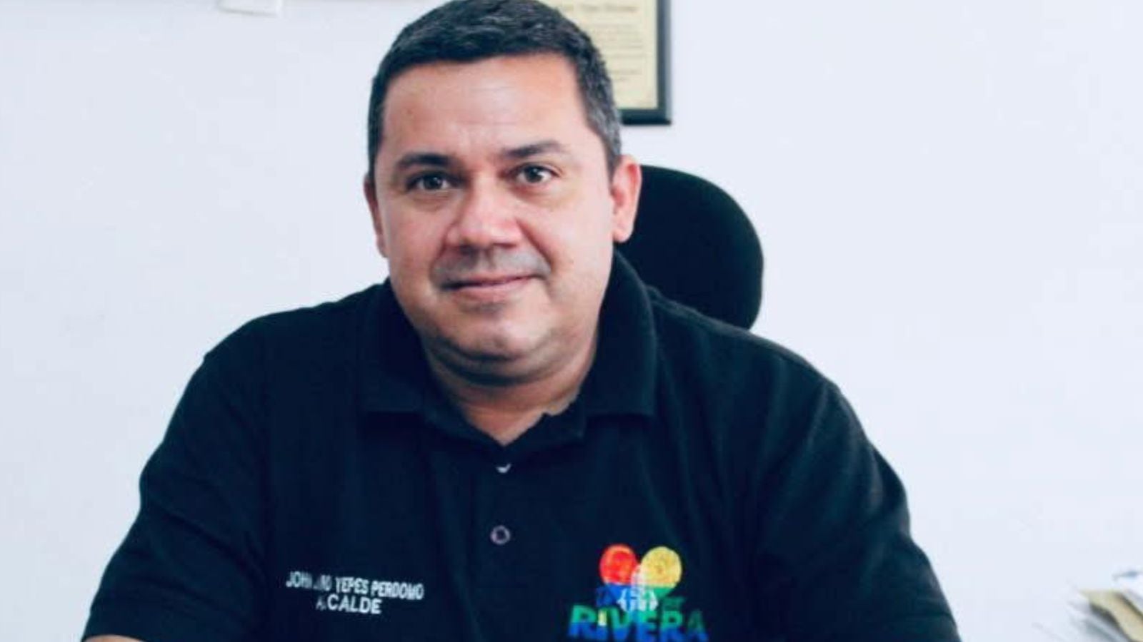 Exalcalde de Rivera, Huila,  Jhon Jairo Yepes.