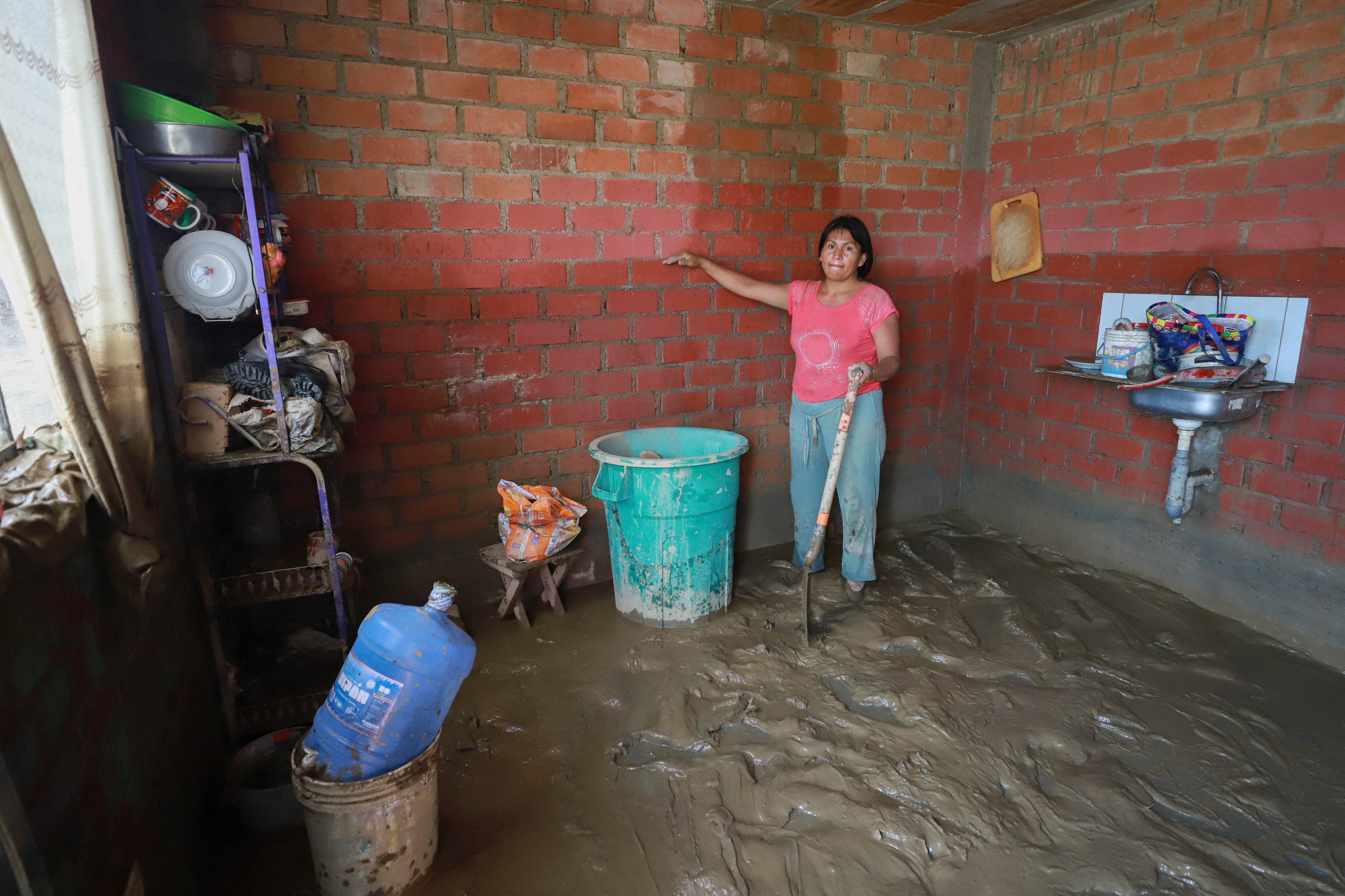 La emergencia en Perú ha dejado a más de 12.000 personas afectadas. Foto: AFP.