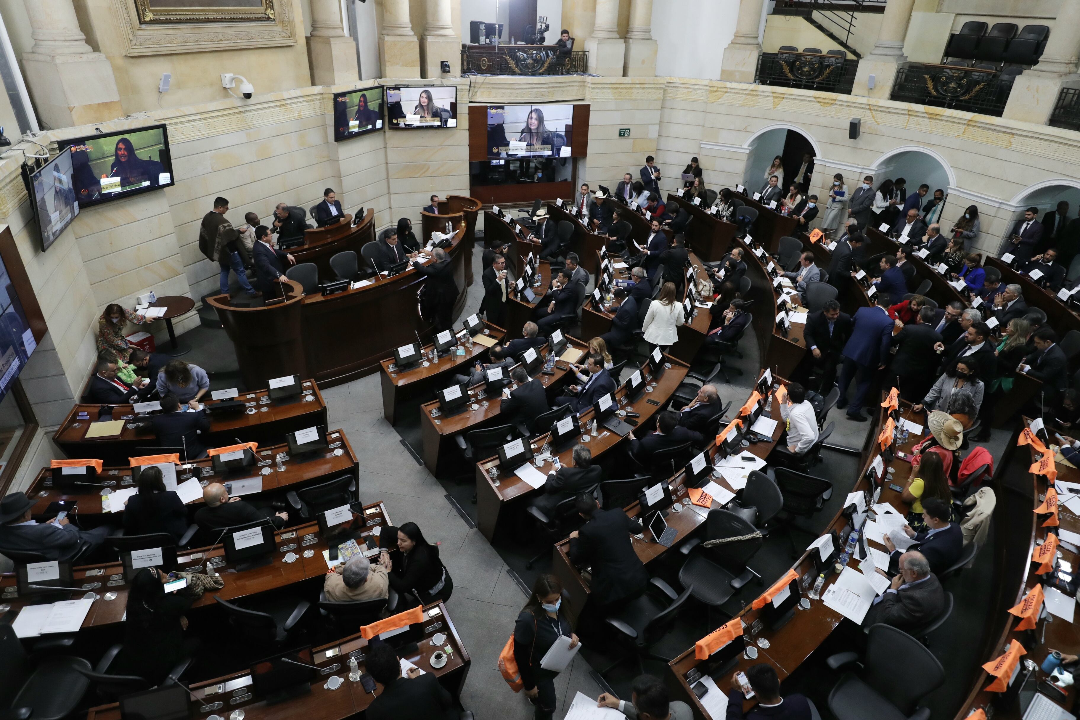 Plenaria Senado Panorámica