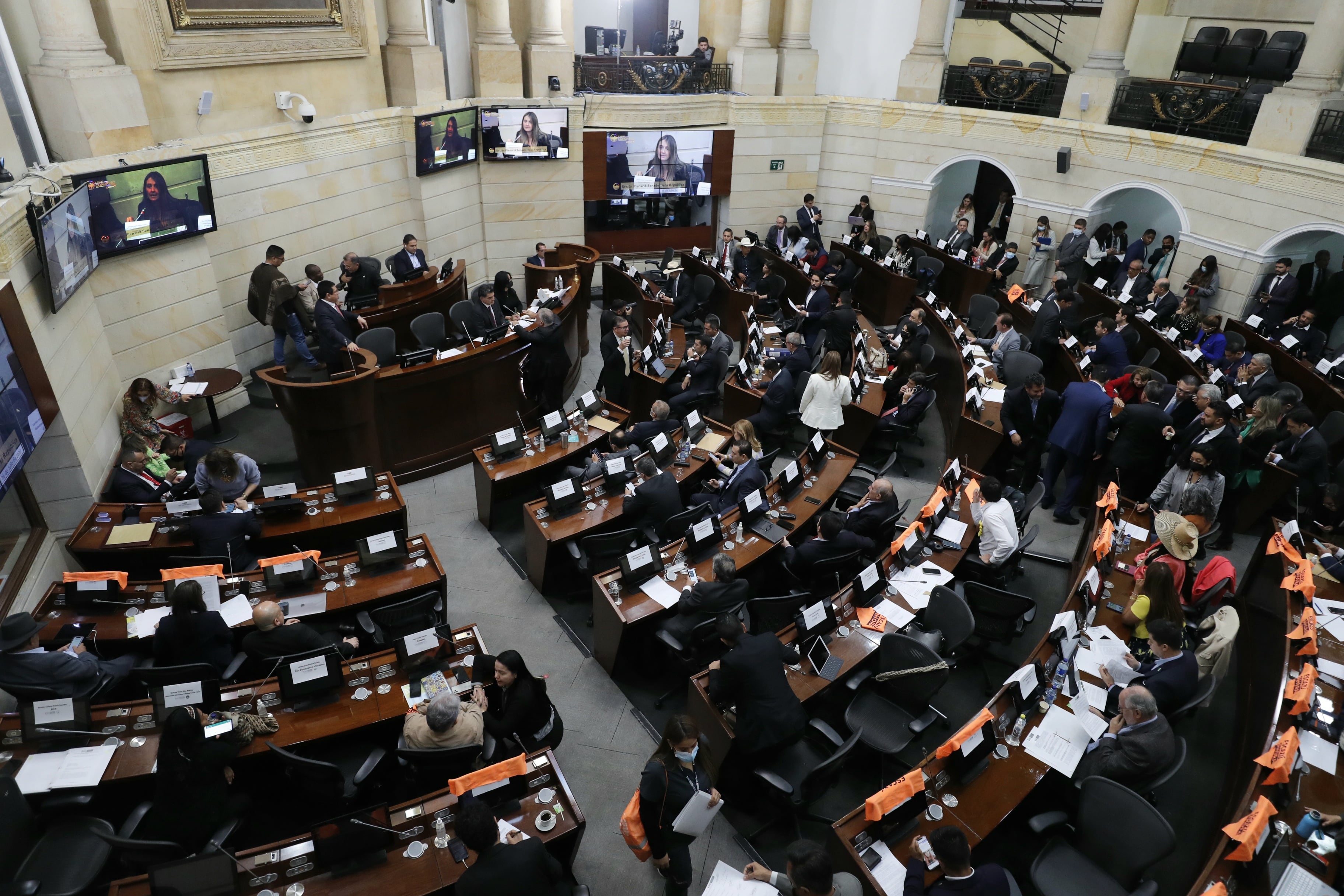 Plenaria Senado Panorámica