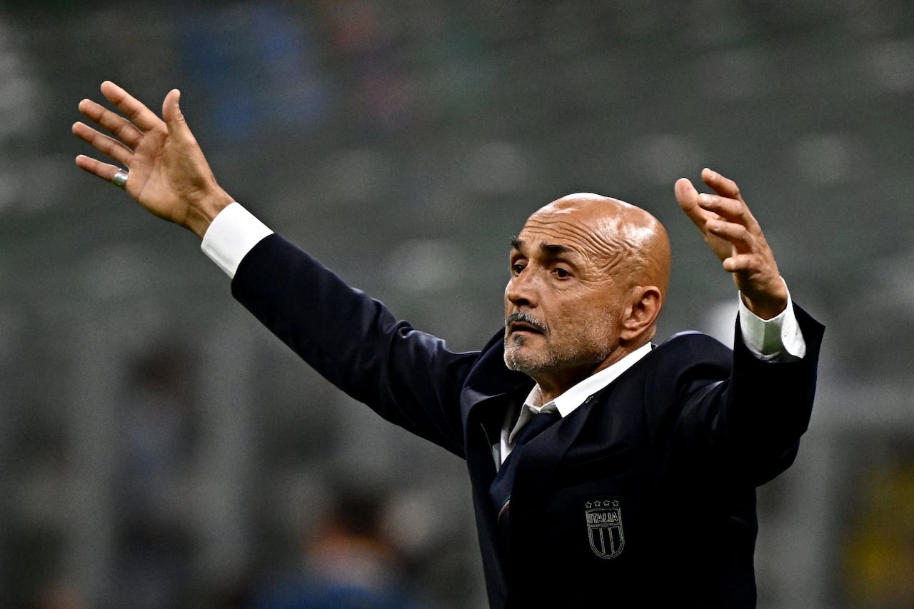 Luciano Spalletti, seleccionador de Italia.