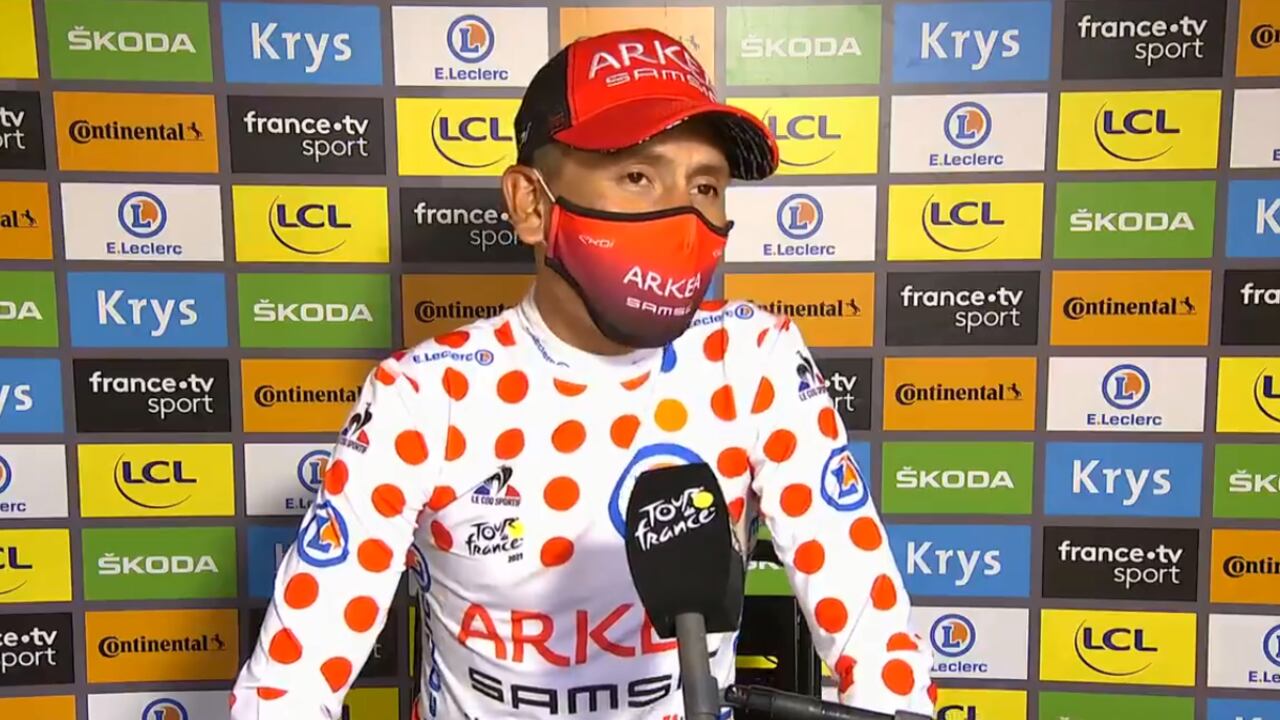 Nairo Quintana en el Tour de Francia
