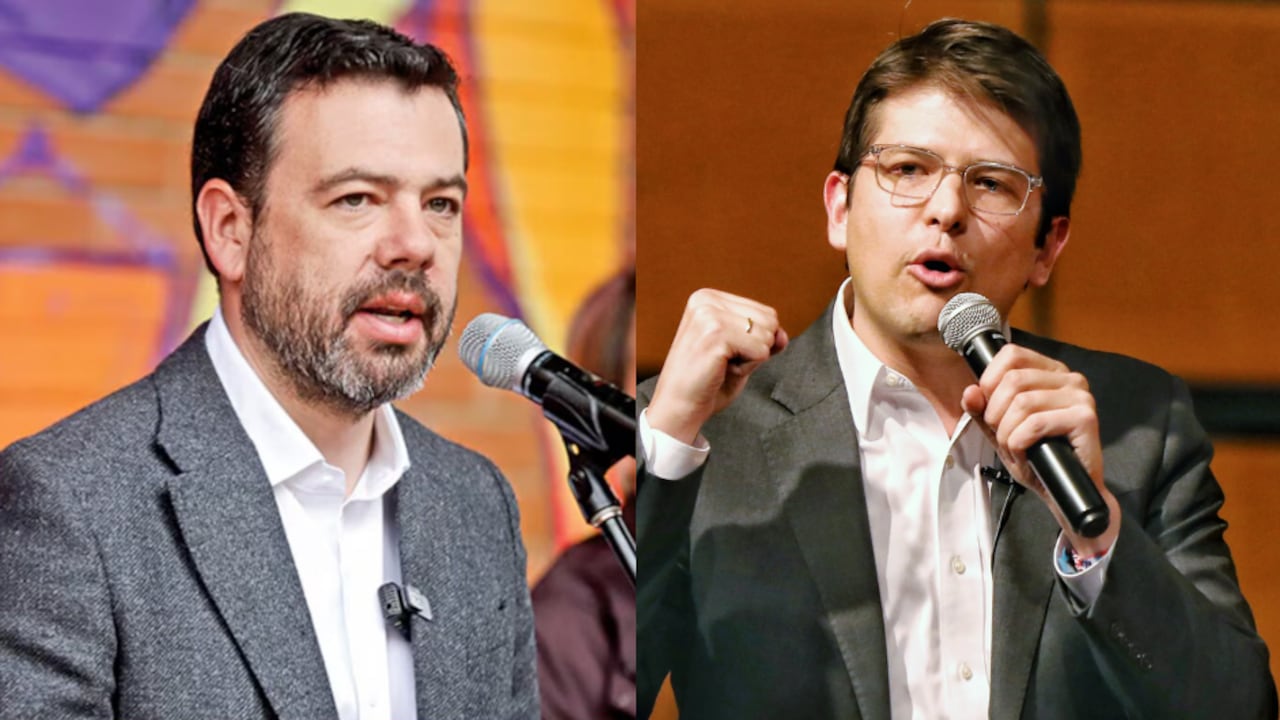 Carlos Fernando Galán y Miguel Uribe.