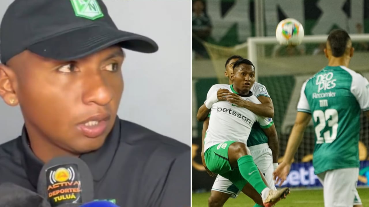 Alfredo Morelos atendió a la prensa en el Estadio Palmaseca