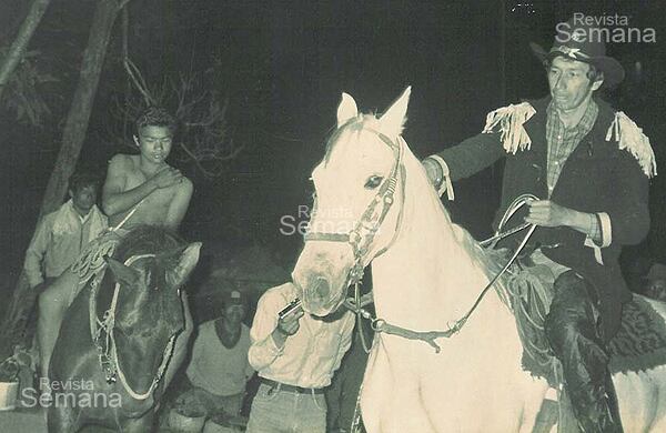 Miguel Ángel Pascuas, alias Sargento Pascuas, en los años setenta. Es uno de los pocos jefes históricos de las Farc que aún sobrevive.