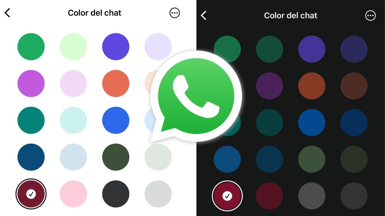 WhatsApp amplía su gama de colores con una función oculta