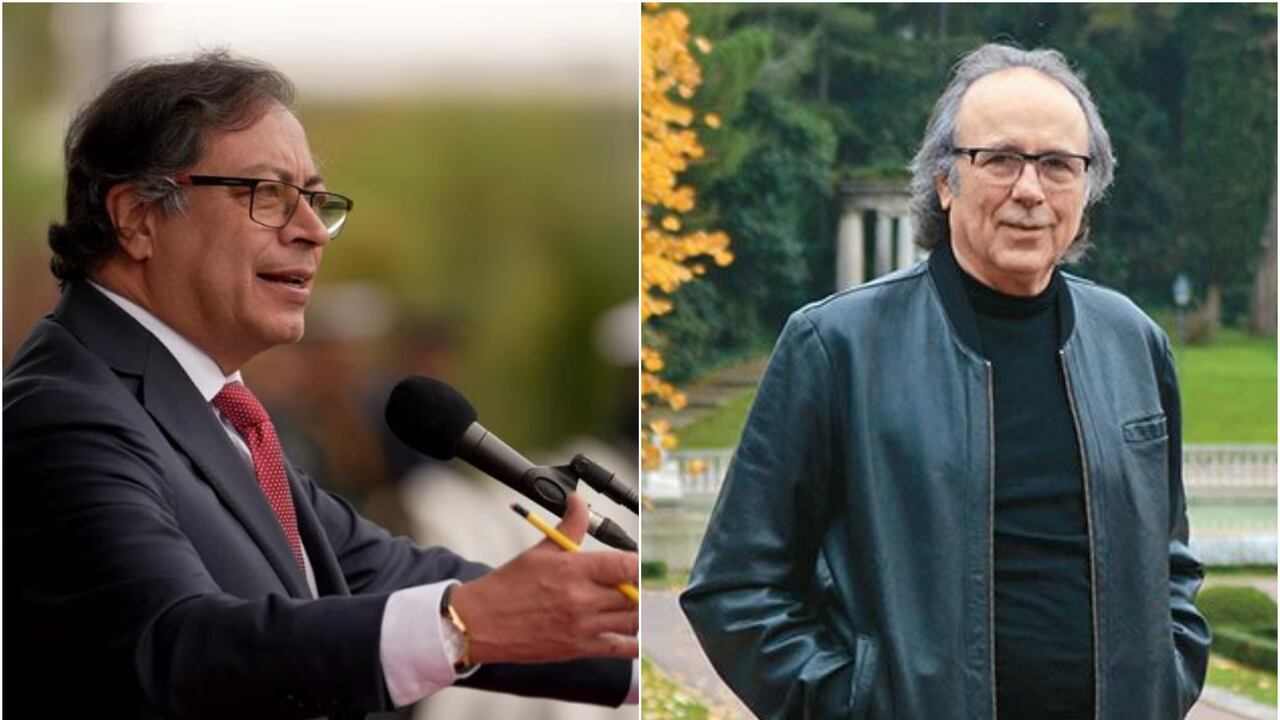 Presidente Petro y Joan Manuel Serrat