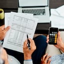 Foto de referencia del pago de impuestos