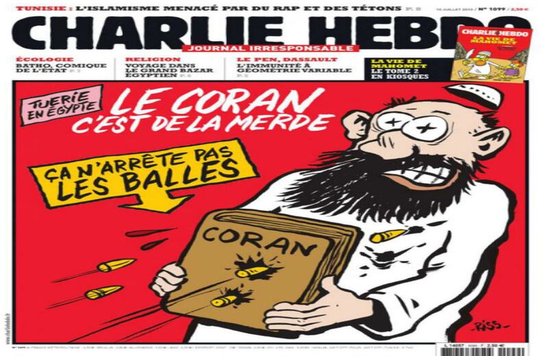 "El Corán es una mierda, no detiene las balas".