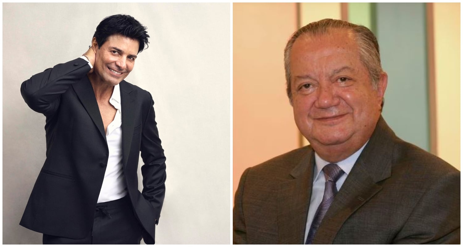 Chayanne y Julio Sánchez Vanegas