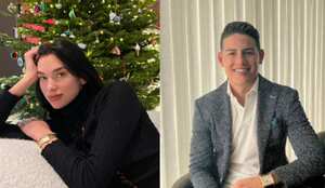 El futbolista no evitó reaccionar a un post de la celebridad de la música pop.