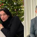 El futbolista no evitó reaccionar a un post de la celebridad de la música pop.