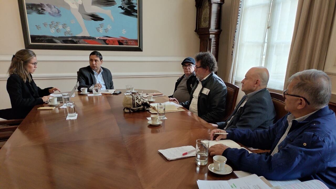 Rodrigo Londoño Timochenko en la Casa de Nariño