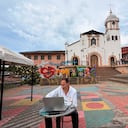 José Manuel Restrepo en San José, Caldas.