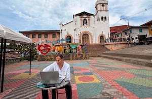 José Manuel Restrepo en San José, Caldas.