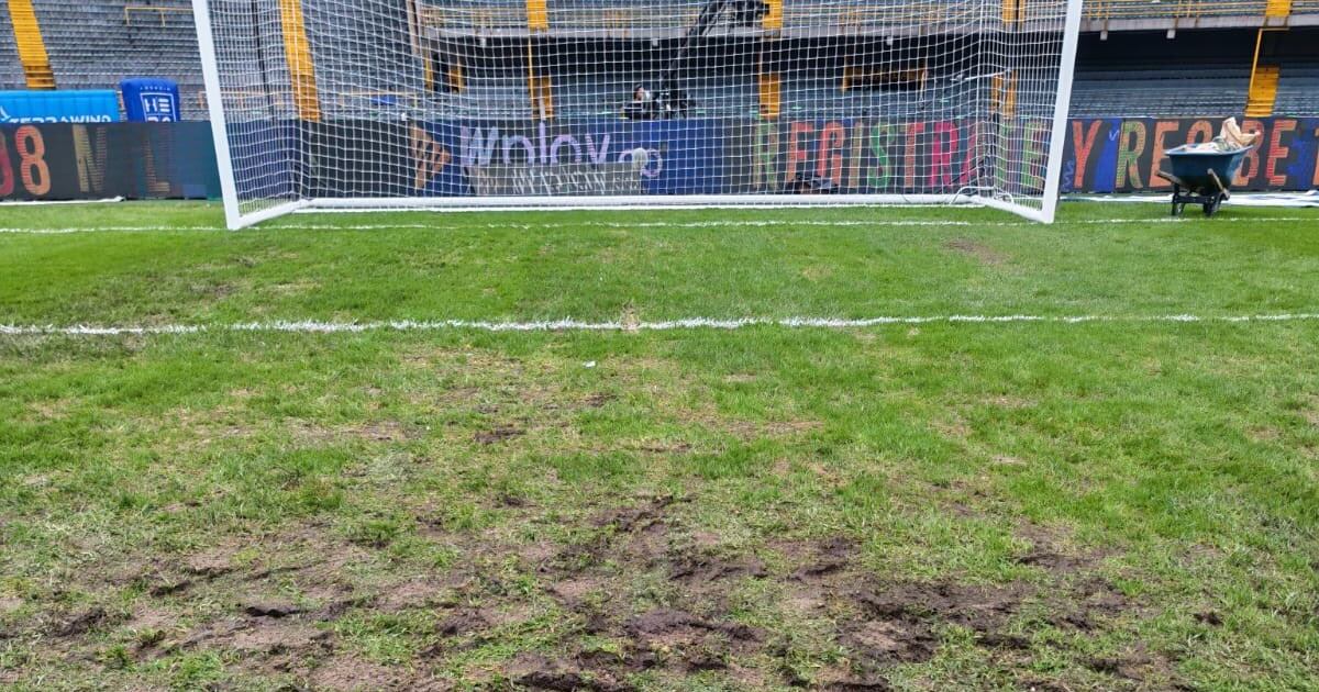 Imagen de la gramilla de El Campín, 2 de febrero 2026.