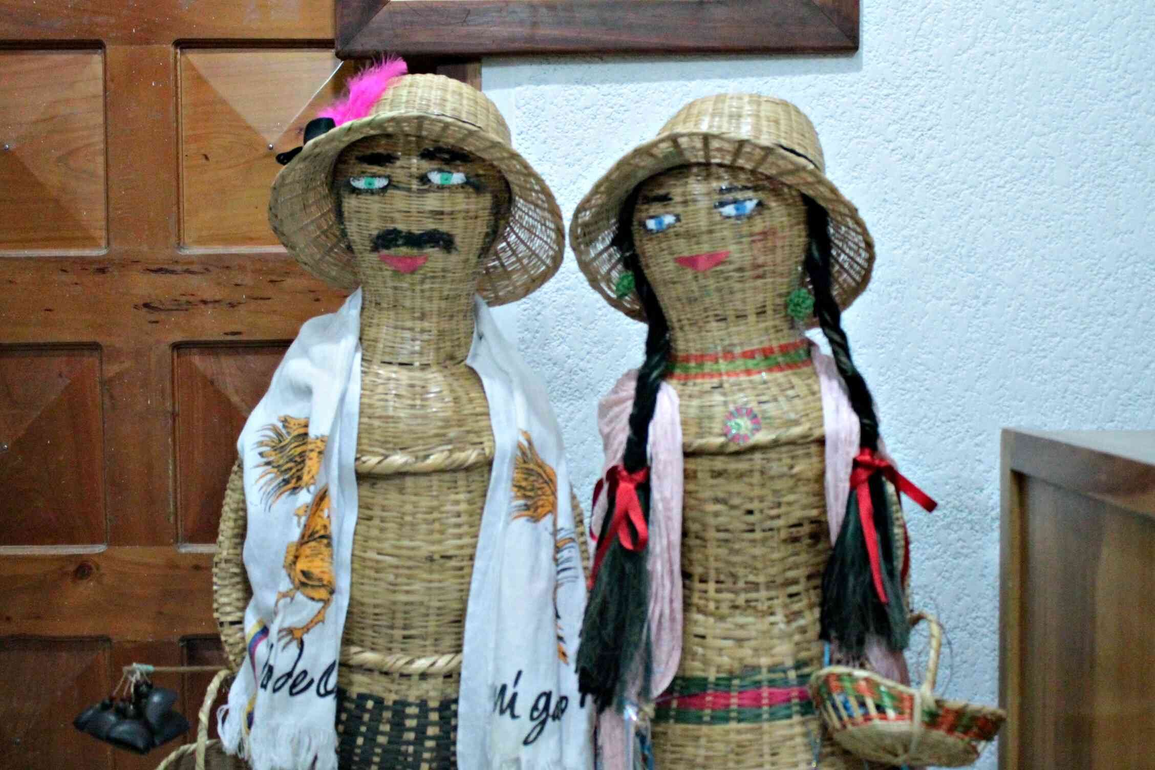 Muñecos de canasto en el Valle de Tenza. Foto: Laura Muñoz / Revista Semana