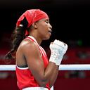 La boxeadora colombiana consiguió su quinta medalla a nivel profesional.