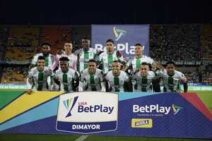 Atlético Nacional en su último partido ante Envigado.