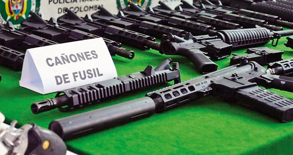 Muchas armas están ingresando a la capital del Atlántico. 