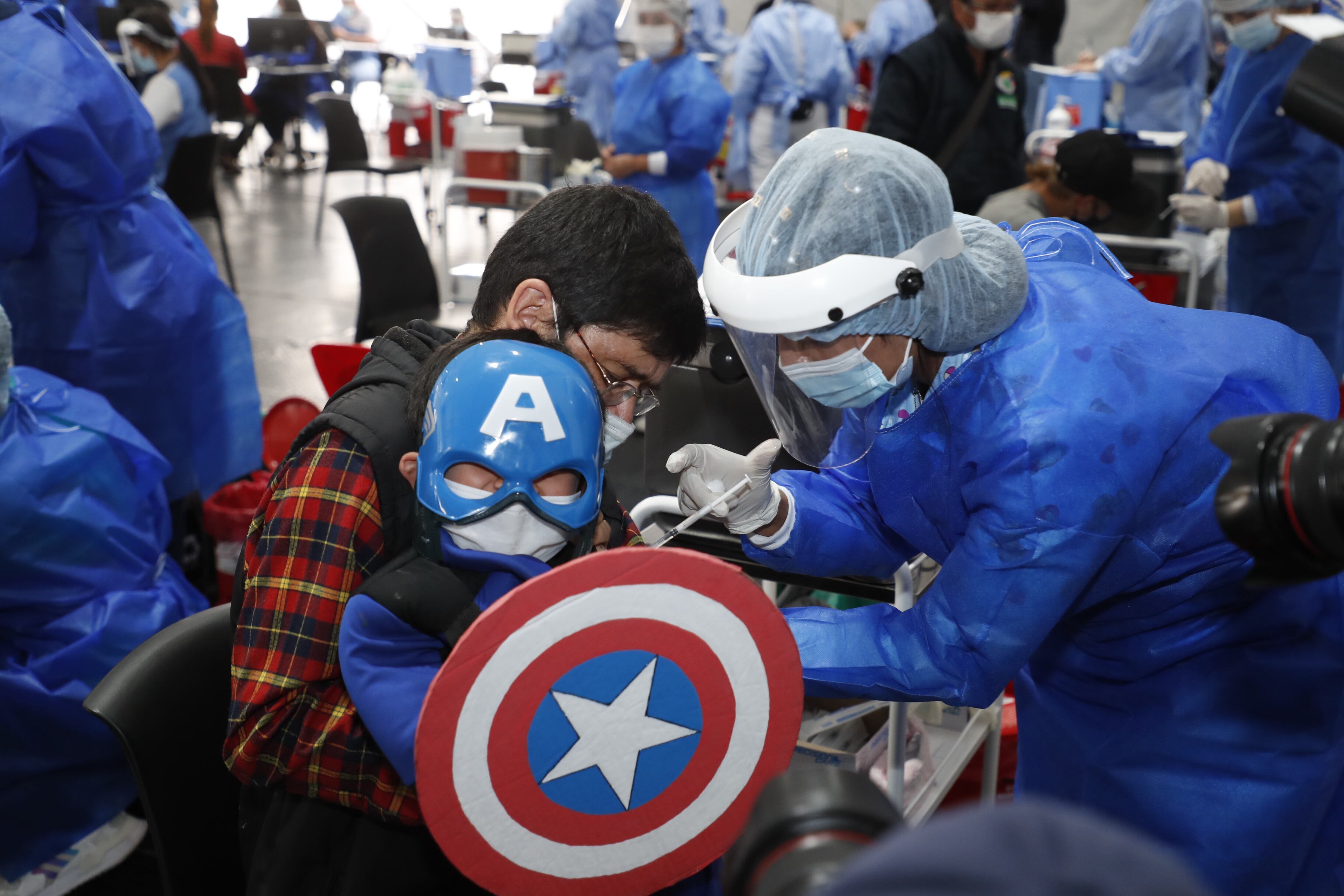 Inicio de  Vacunación de niños de 3 a 11 años