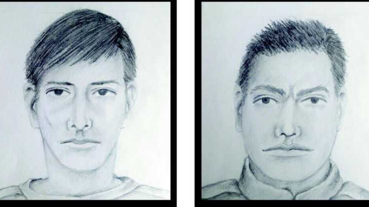 Retrato hablado de los presuntos asesinos de la niña de 12 años en Tunja.