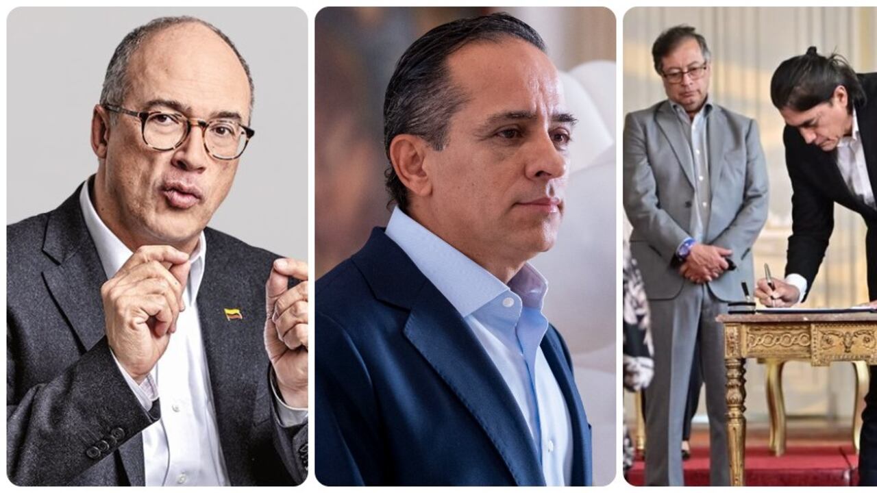 Juan Carlos Echeverry, Alexander López y Gustavo Bolívar.