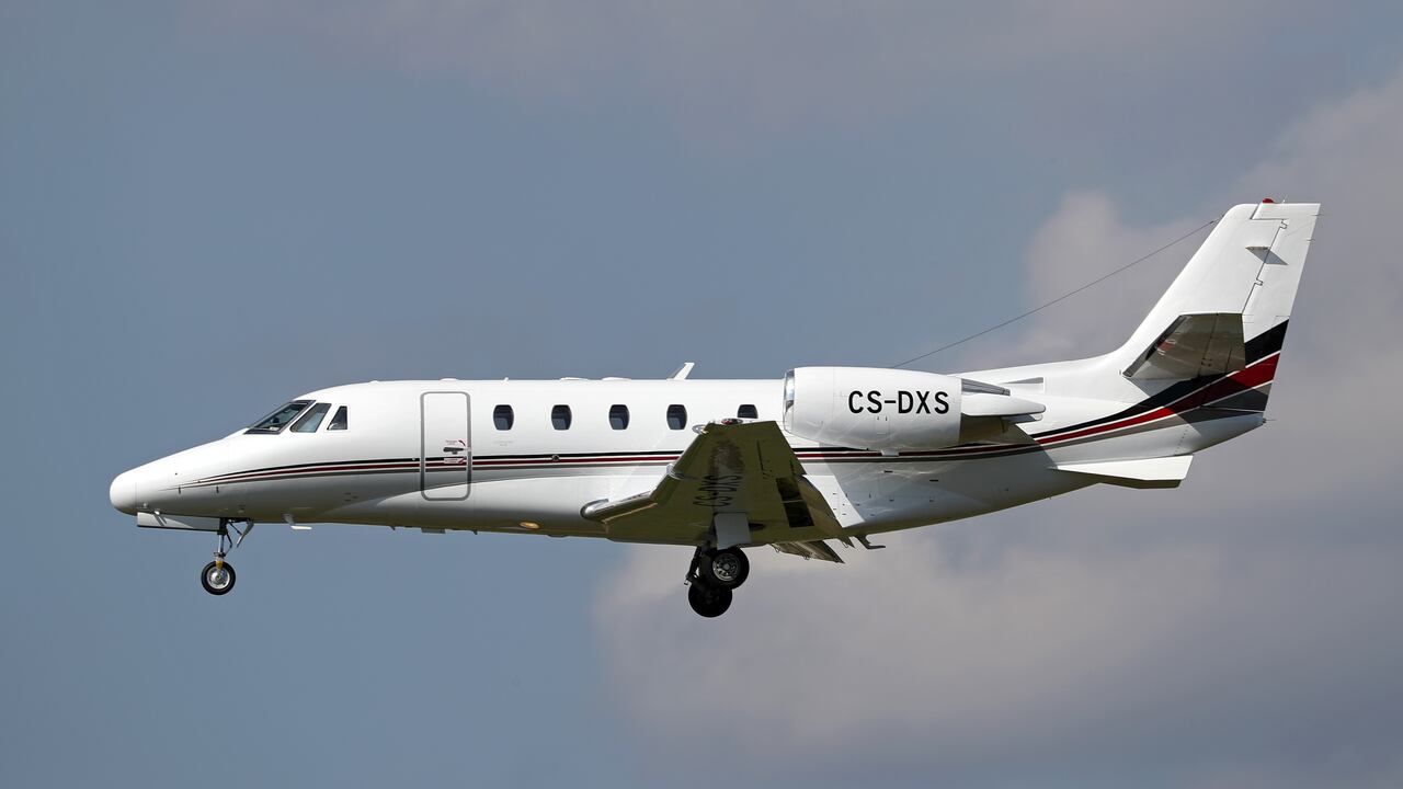 Un avión Cessna se estrelló en Virginia, Estados Unidos.