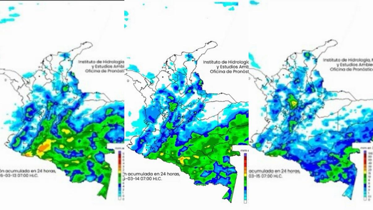 Así estará el clima en Colombia.