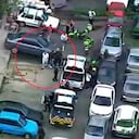 Persecución de la Policía tras robo en el barrio El Poblado de Medellín.