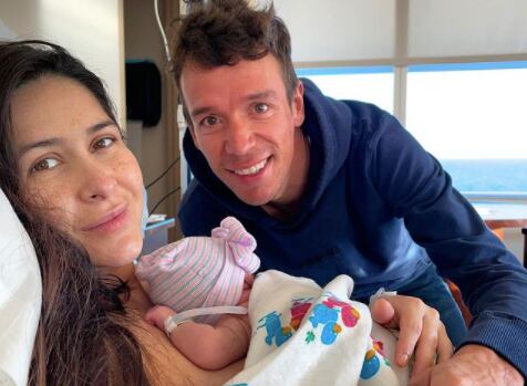 Rigoberto Uran y su esposa, Michel Durango