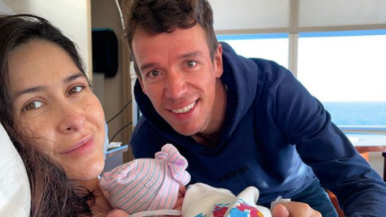 Rigoberto Uran y su esposa, Michel Durango