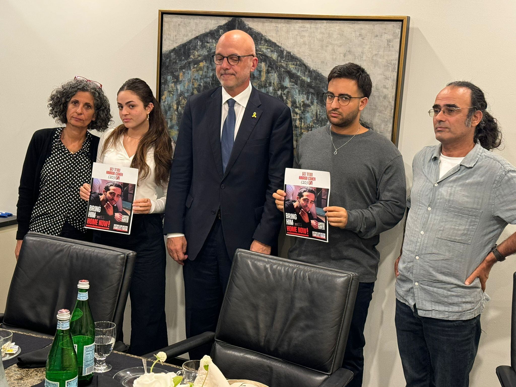 Los familiares de Nimrod han acudido a reuniones con distintos actores políticos nacionales e internacionales para que intercedan por su liberación