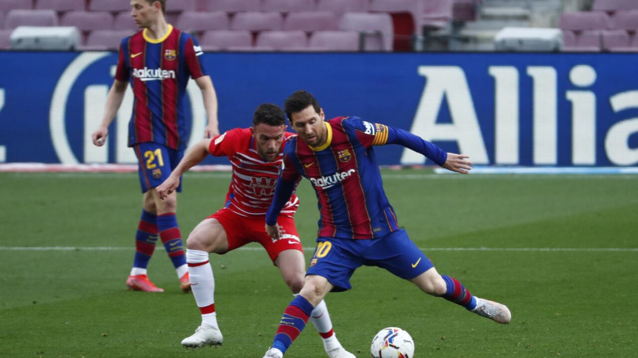 Barcel vs. Granada. Foto: AP / Joan Monfort