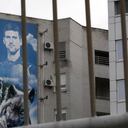 A billboard depicting Serbian tennis player Novak Djokovic on a building in Belgrade, Serbia, Thursday, Jan. 6, 2022. The Australian government has denied No. 1-ranked Novak Djokovic entry to defend his title in the year's first tennis major and canceled his visa because he failed to meet the requirements for an exemption to the country's COVID-19 vaccination rules. (AP Photo/Darko Vojinovic)