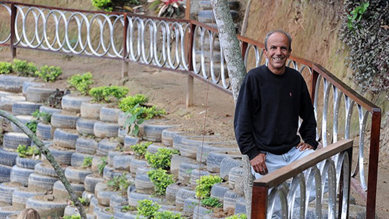 Mauro Quintanilha, el hombre detrás de la remoción de 16 toneladas de basura para crear el parque ecológico Sitie.