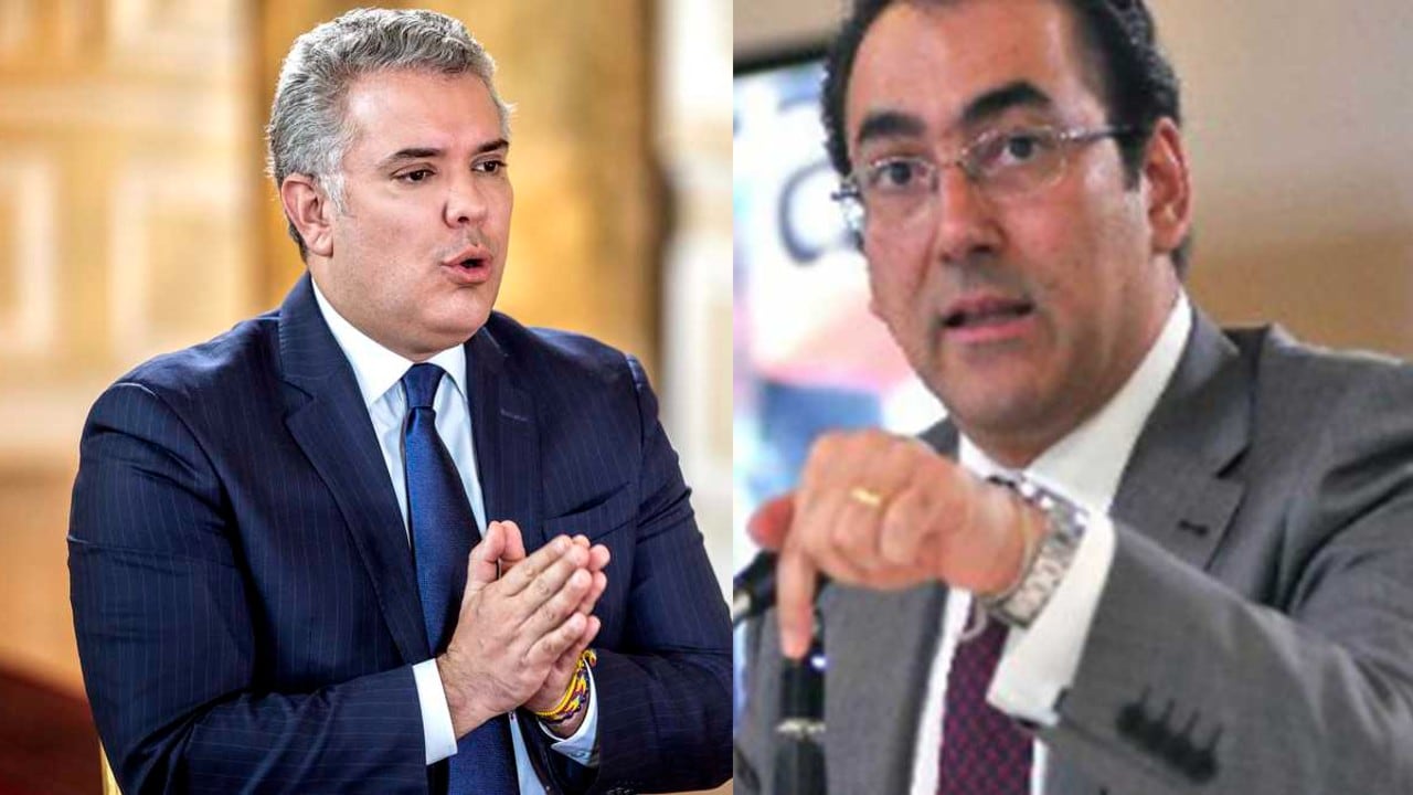 Iván Duque y Sergio DíazGranados