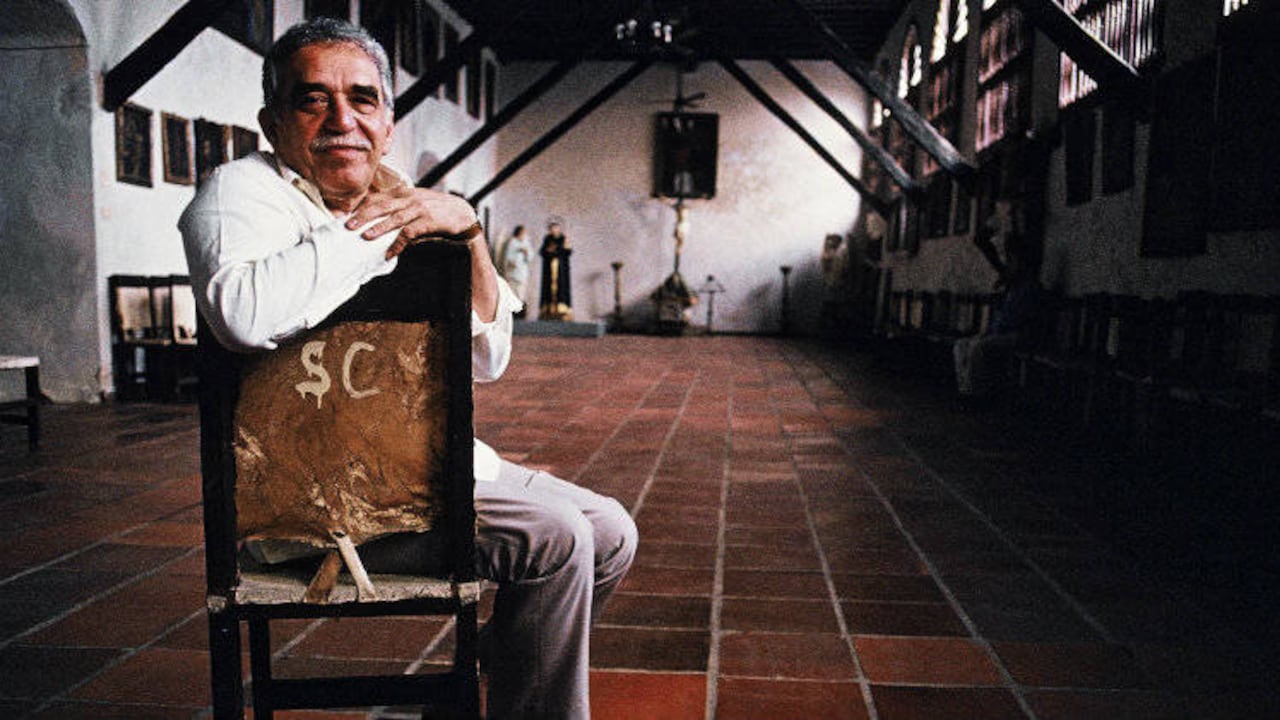 García Márquez en Cartagena, en 1991. Foto: Ulf Andersen / Getty Images.