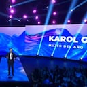 Karol G recibe el premio Mujer del Año de Billboard