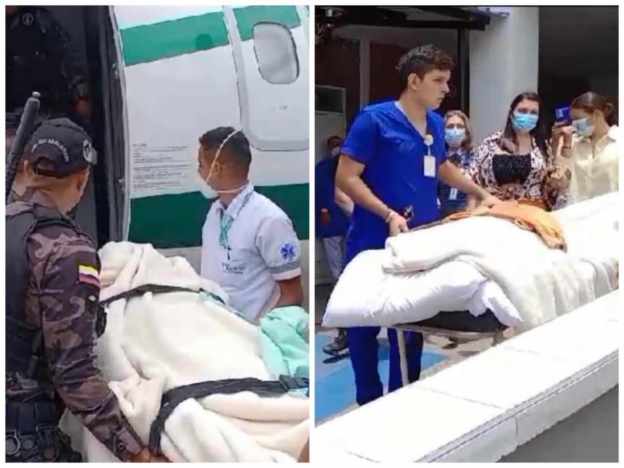 El traslado se hizo efectivo desde el aeropuerto de Cúcuta.