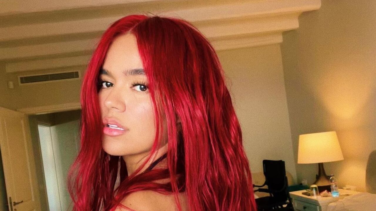 El nuevo color de Karol G. Foto: Instagram @karolg