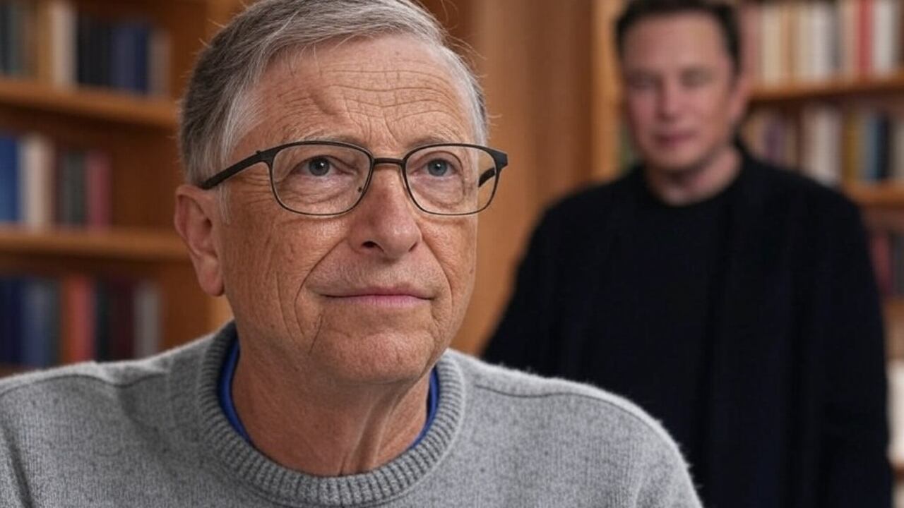 Bill Gates anticipa un cambio mundial en 2025, con Elon Musk en sintonía.