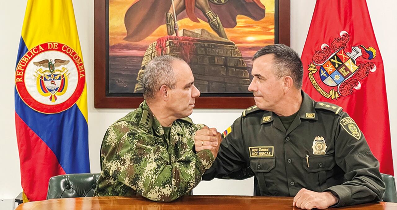 Los generales Eduardo Enrique Zapateiro y Jorge Luis Vargas hablan de los retos más apremiantes del país. Consideran que el narcotráfico es el número uno.