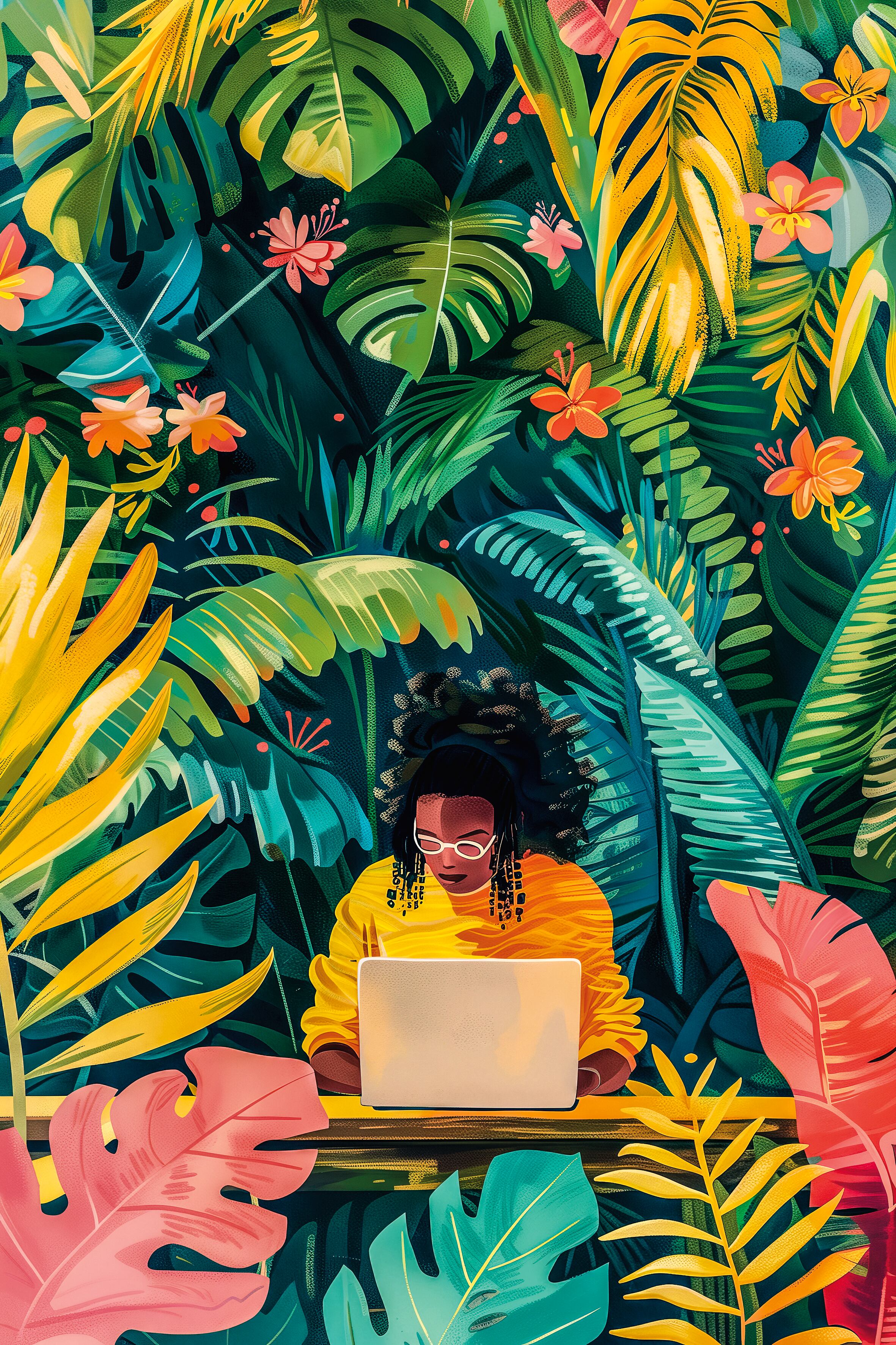 En la oficina del mundo, Crónica Nómadas digitales, Especial Colimbia país de oportunidades